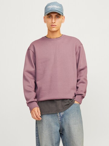 JACK & JONES Sweatshirt 'JJESTAR' i lilla: forside