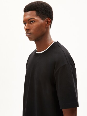 ARMEDANGELS T-Shirt ' AADRU ' in Schwarz