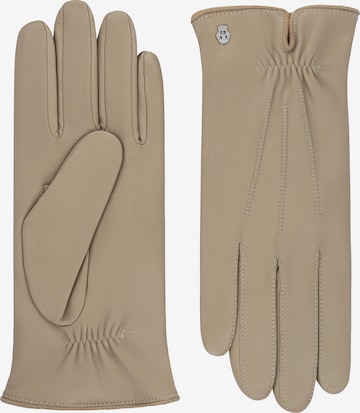 Mezzoguanti 'ANTWERPEN' di Roeckl in beige: frontale