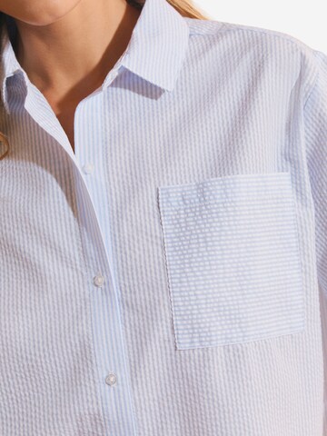 Camicia da notte 'Bettina' di ETAM in blu