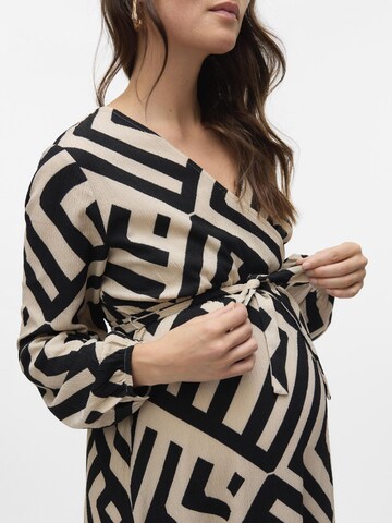 Vero Moda Maternity Kleid 'VMMPOET' in Beige