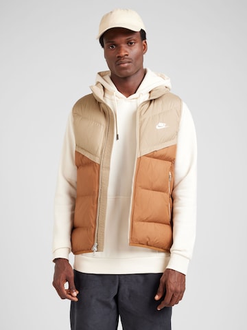 Nike Sportswear Bodywarmer in Groen: voorkant