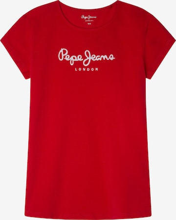Pepe Jeans T-Shirt 'HANA' in Rot: predná strana