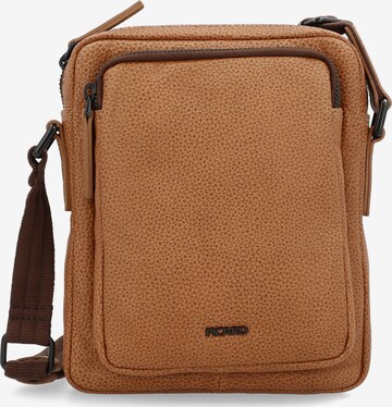 Picard Crossbody Bag in Brown: front