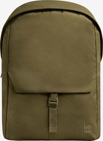 Zaino 'Easy Pack Buckle' di Got Bag in verde: frontale