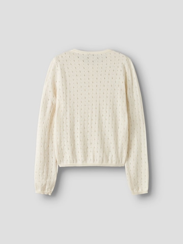 LMTD Cardigan i hvid