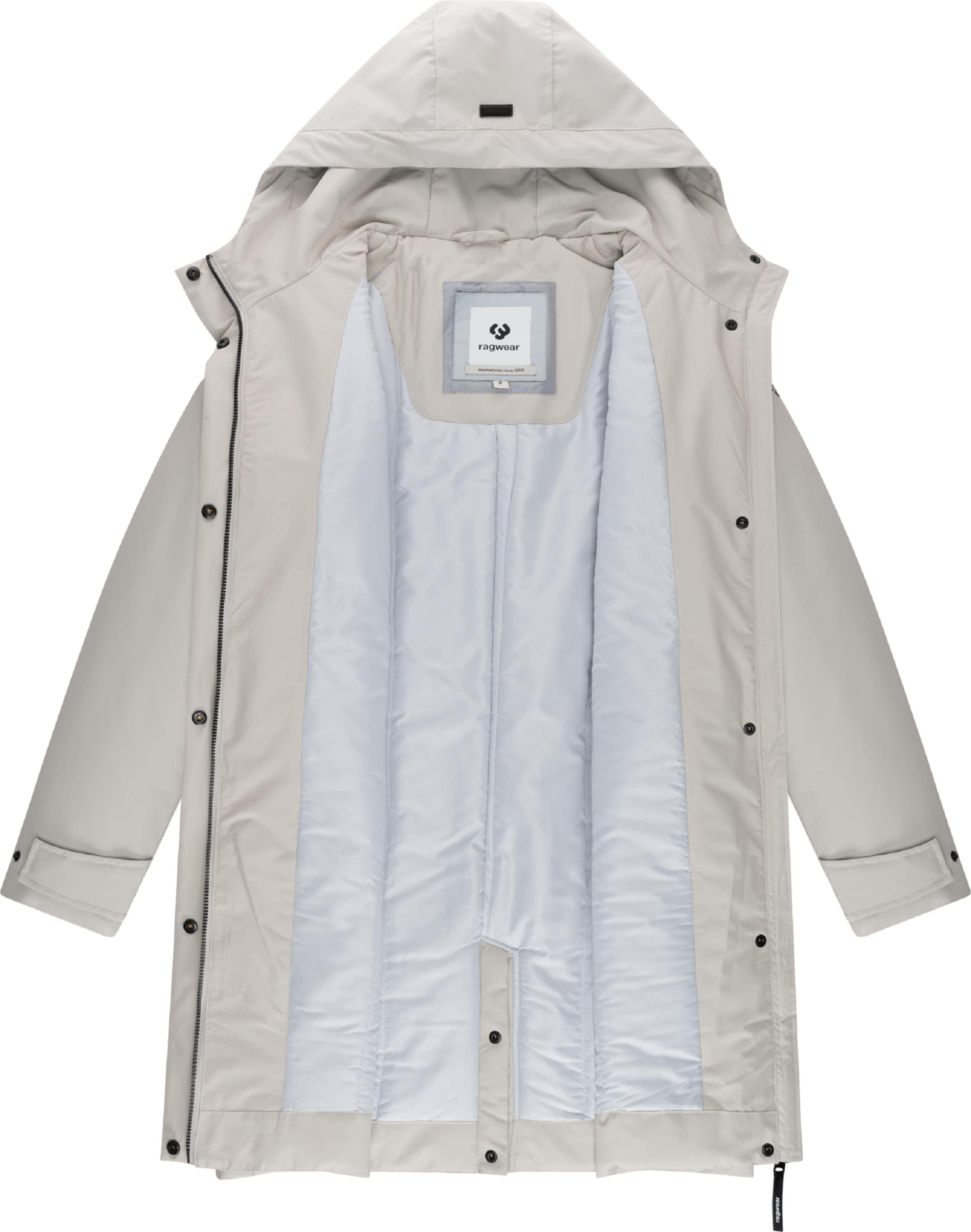 Palton funcțională 'Horatia' de la Ragwear pe gri