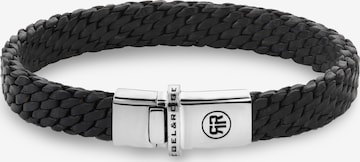 Bracelet Rebel & Rose en noir : devant
