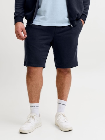 Jack & Jones Plus Regular Pants 'JPSTGorden Bradley' in Blue: front