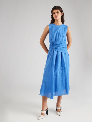 Robe FRAME en bleu : devant