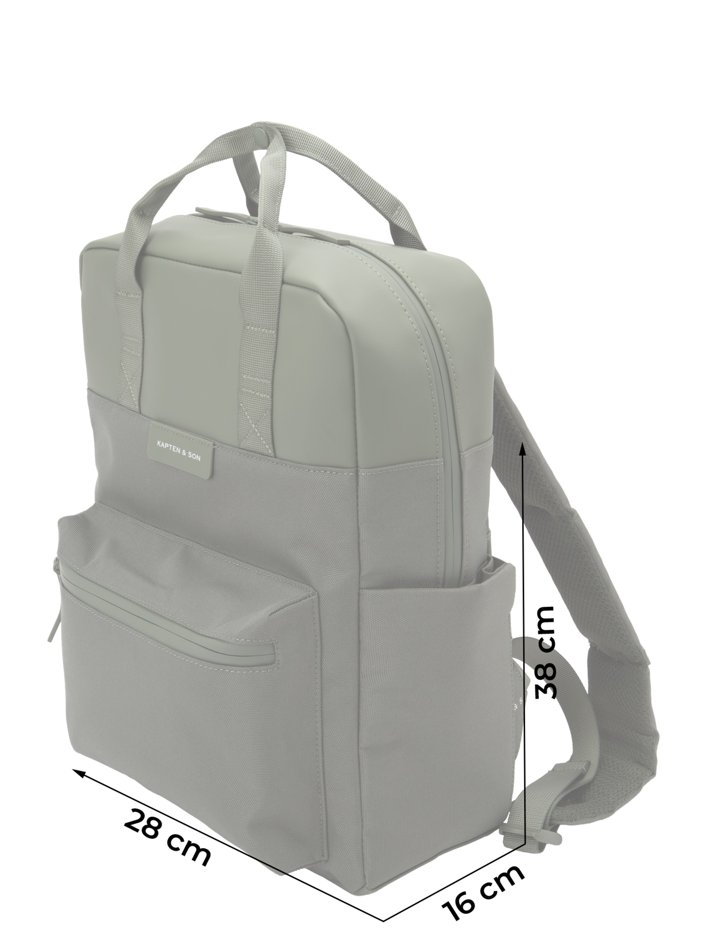 Kapten & Son Backpack 'Bergen Pro' in Green