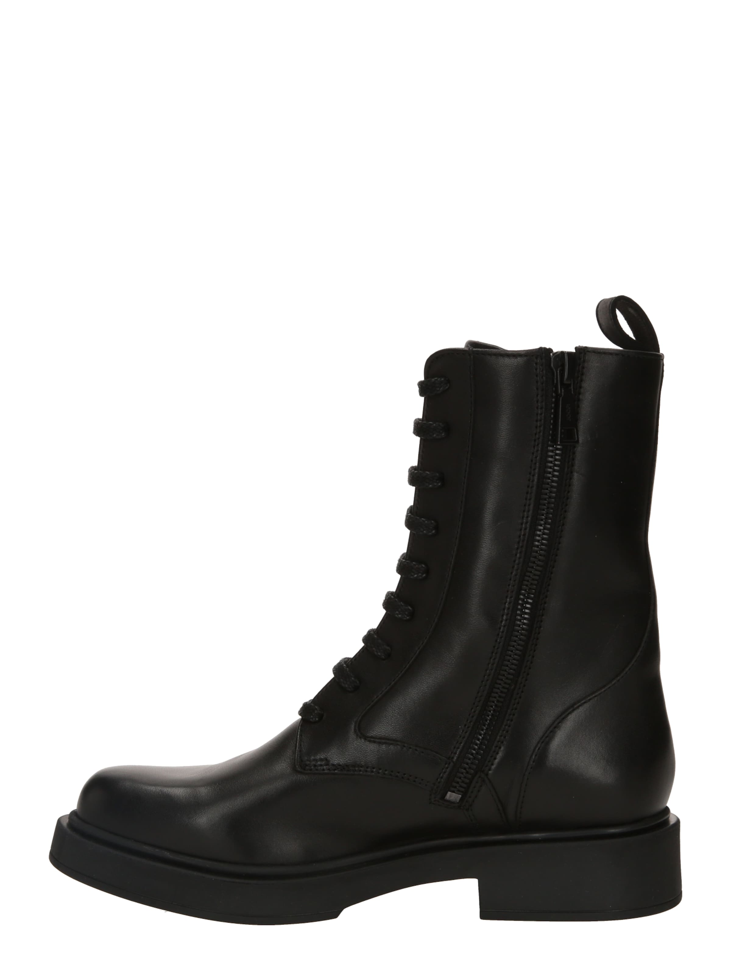 JOOP! Botki sznurowane 'Unico Mia' w kolorze czarny