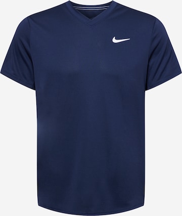 Tricou funcțional 'Victory' de la NIKE pe albastru: față