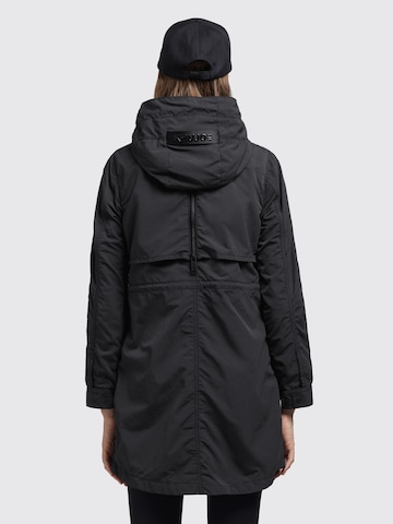 khujo Between-Seasons Coat 'Games2' in Black