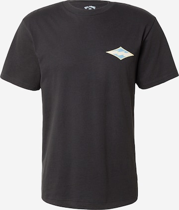 T-Shirt 'CRAYON WAVE' BILLABONG en noir : devant