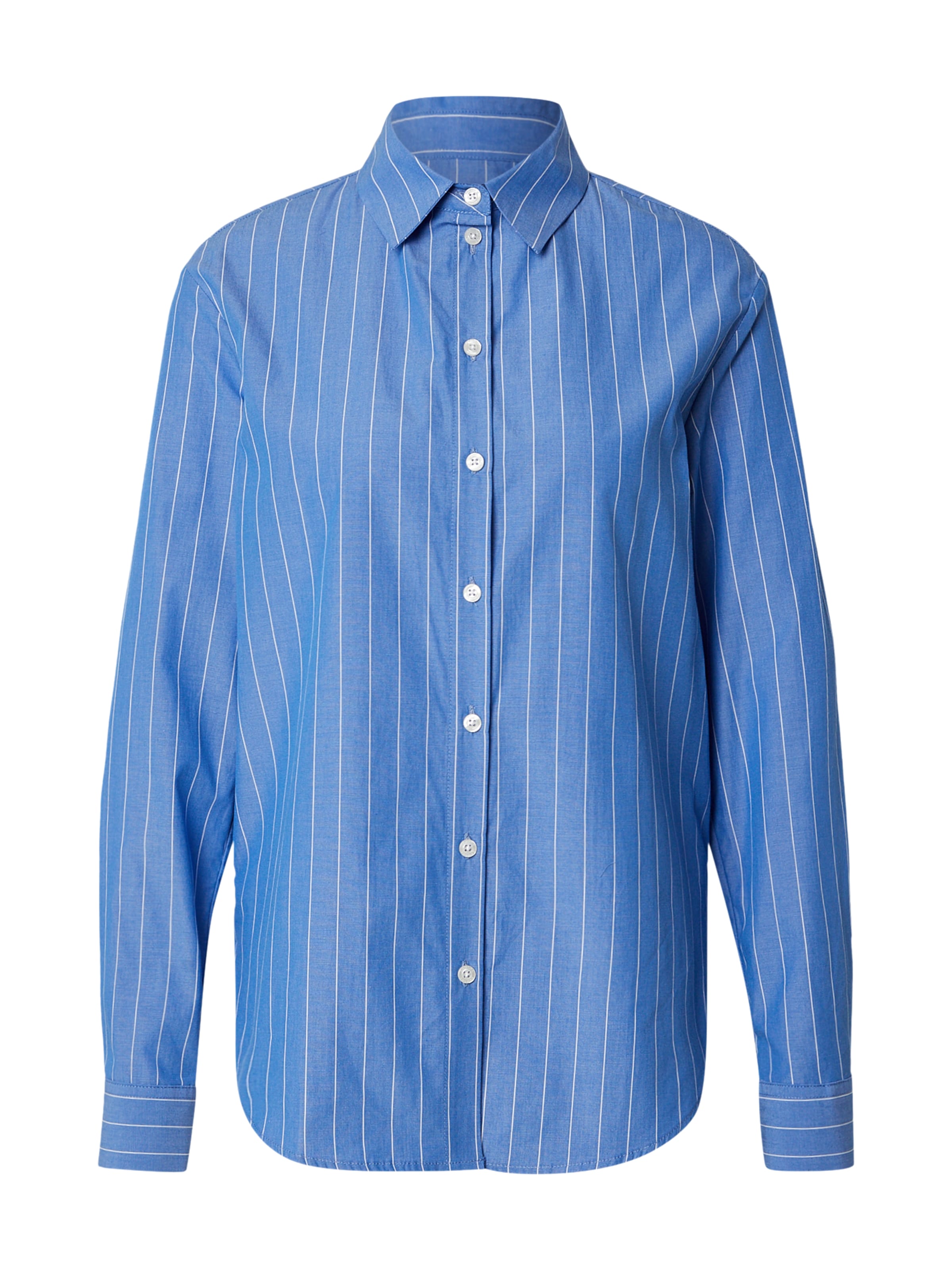 Samsøe Samsøe Blouse 'Samadisoni' in Blauw: voorkant