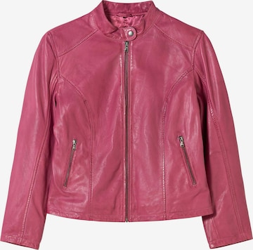 SHEEGO Between-Season Jacket in Pink: front