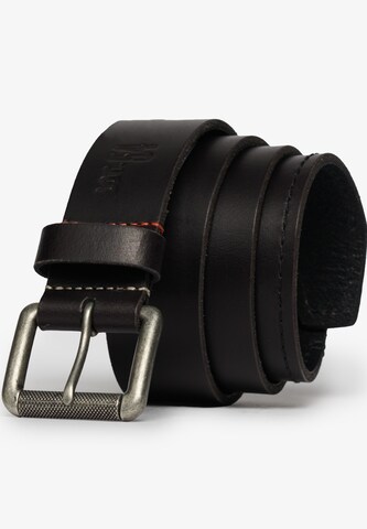 Superdry Riem 'Badgeman' in Zwart
