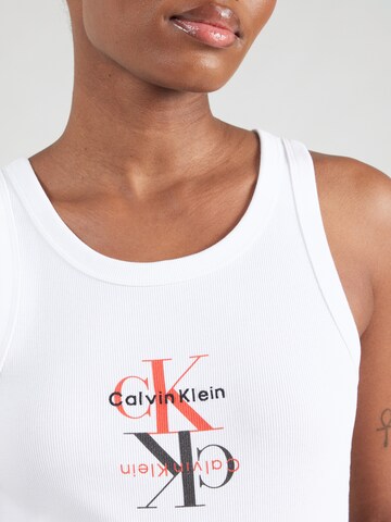 Calvin Klein Jeans Top - Biela