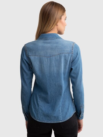 BIG STAR Bluse 'Norra' in Blau