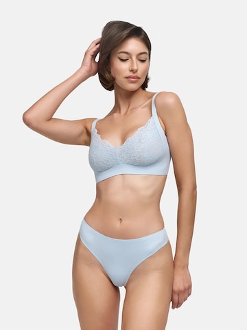 Push-up Soutien-gorge 'Comfort BH mit Lace' cfab en bleu