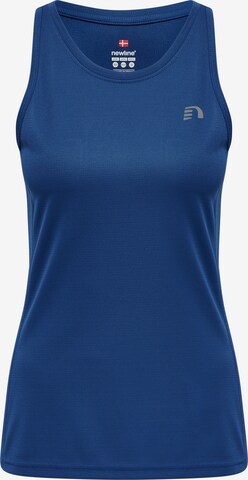 Newline Sporttop in Blauw: voorkant