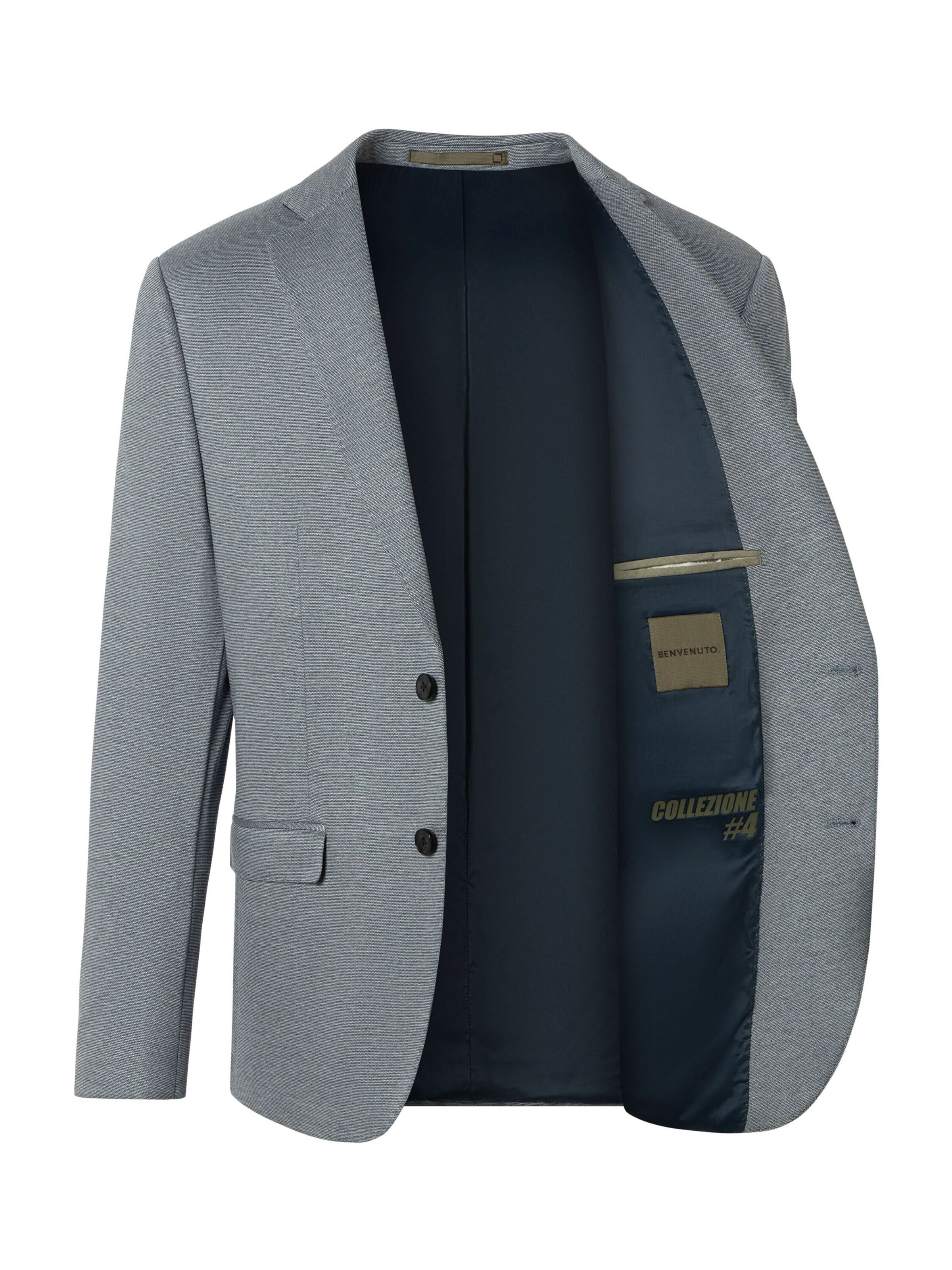 BENVENUTO Regular fit Business Blazer in Grey