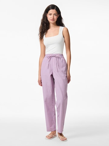 PIECES Regular Trousers in Pink