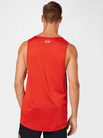 UNDER ARMOUR Sporttop in Rot