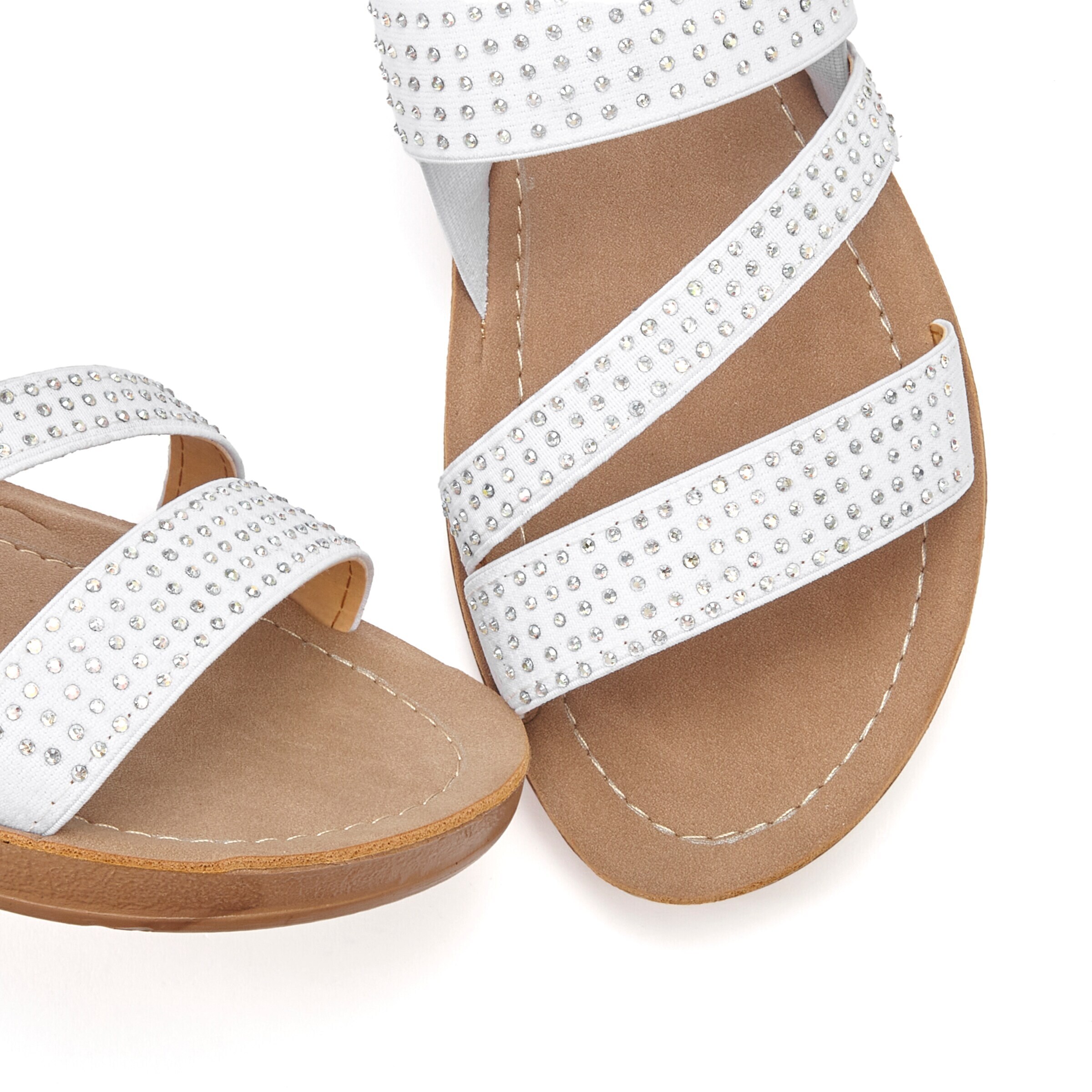 VIVANCE Sandale in Weiß