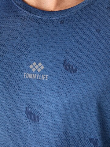 Tommy Life - Camisa funcionais em azul