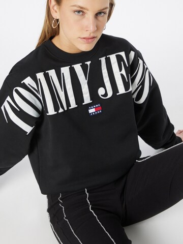 Tommy Jeans Sweatshirt in Zwart