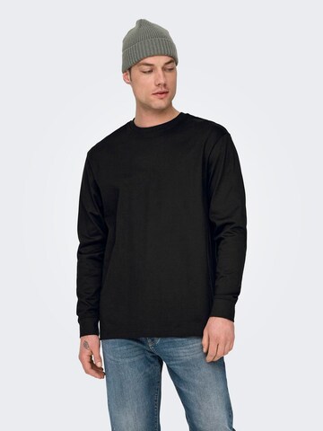Only & Sons Футболка 'ONSFRED' в Черный: спереди