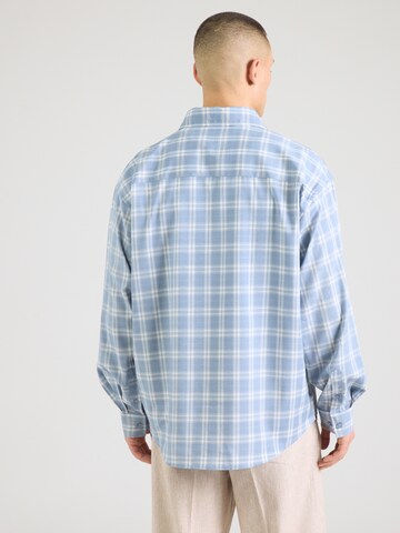 Woodbird Классический крой Рубашка 'Jong' в Синий
