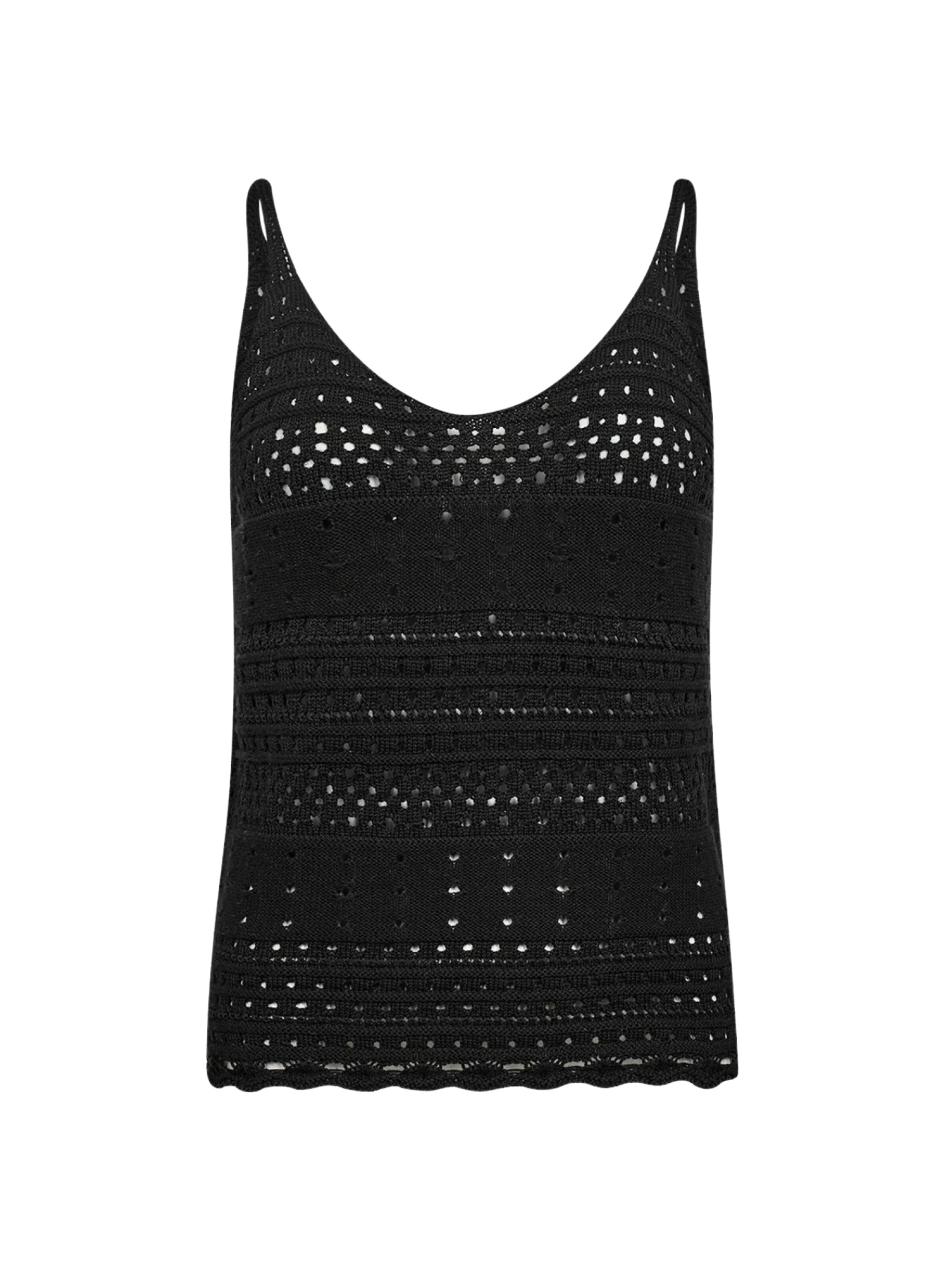 Soyaconcept Top ' SC_PERRY ' in Schwarz: Vorderseite