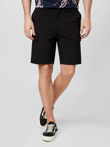 Regular Pantalon de sport BILLABONG en noir : devant