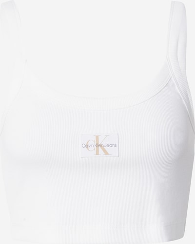 Calvin Klein Jeans Top in White, Item view