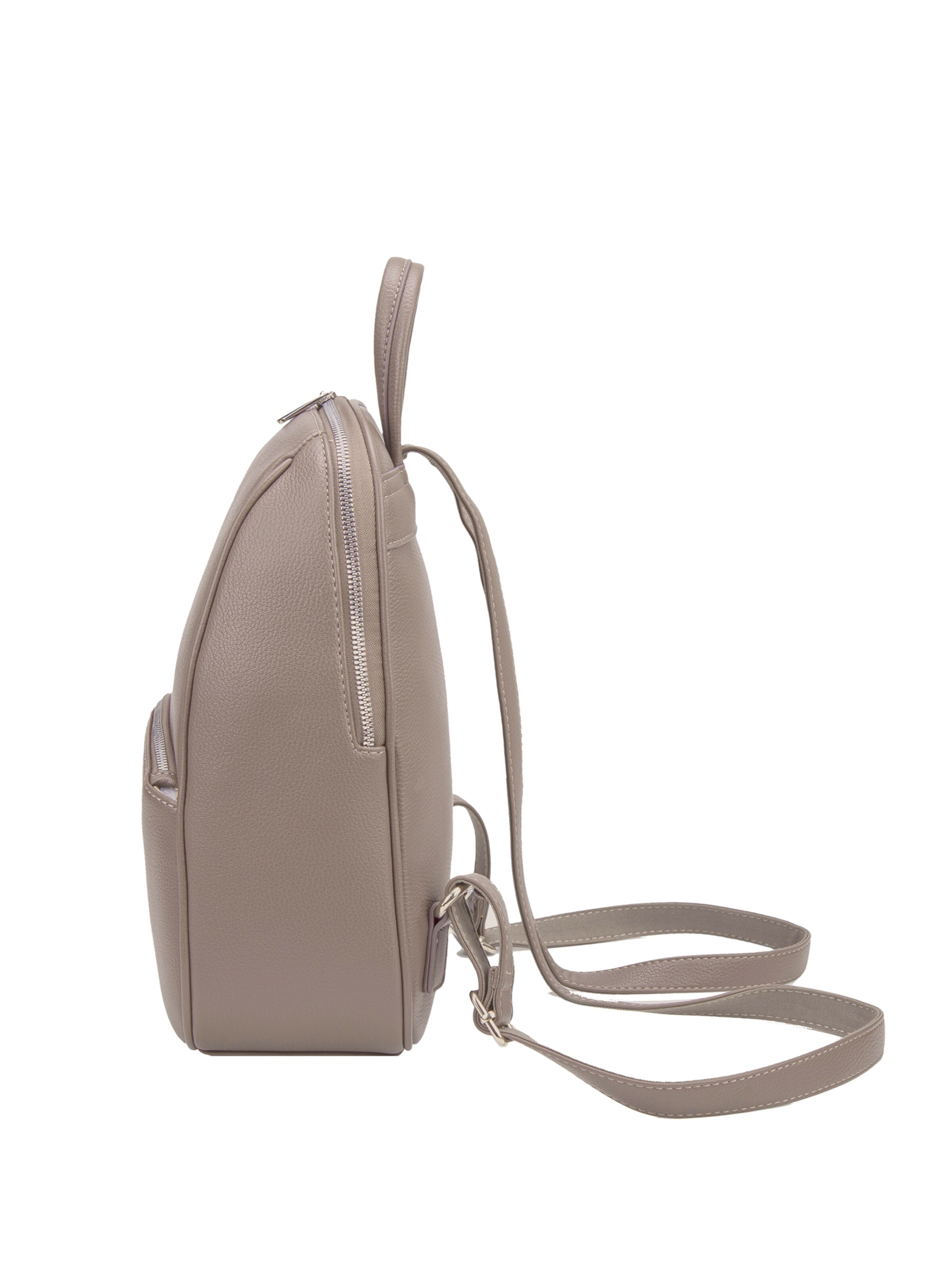 Zaino 'Zaino donna Oriana Nova pelle vegana PU' di David Jones in grigio