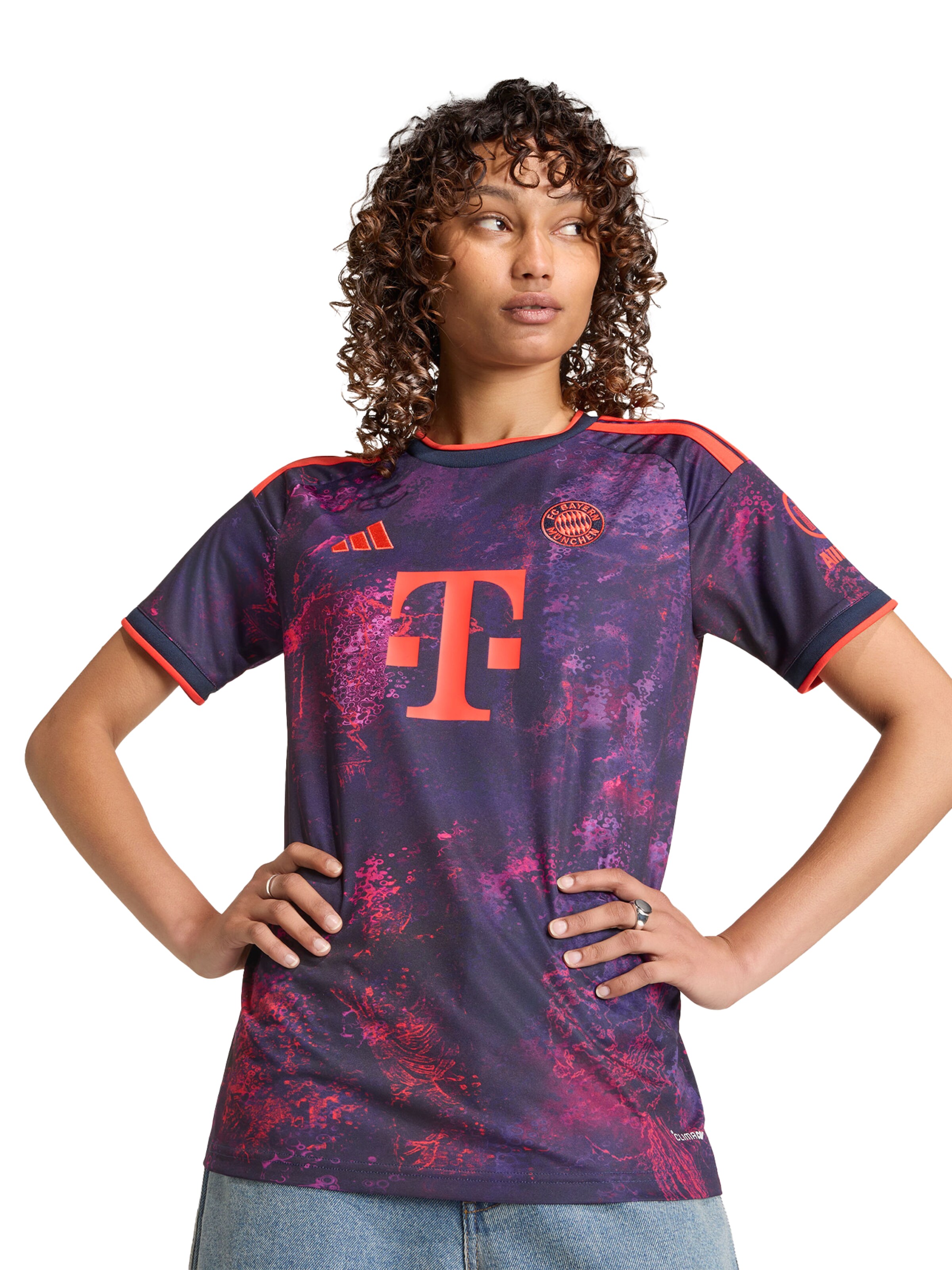 ADIDAS PERFORMANCE Jersey 'FC Bayern München' in Purple