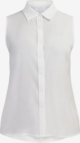 usha WHITE LABEL Blouse in White: front