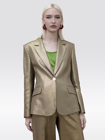 Lola Casademunt Blazer in Bronze: Vorderseite