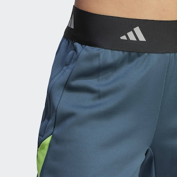 ADIDAS PERFORMANCE Tapered Workout Pants 'Tiro 23 Competition Winterized' in Blue