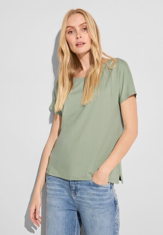 T-shirt 'Crista' STREET ONE en vert : devant