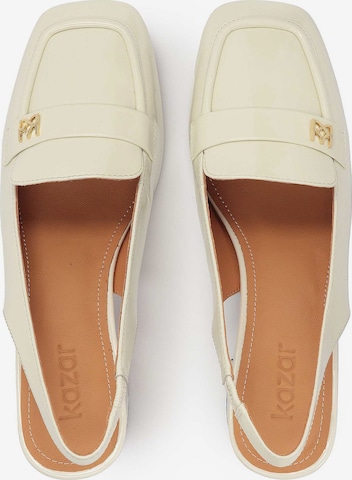 Kazar Slingpumps in Beige