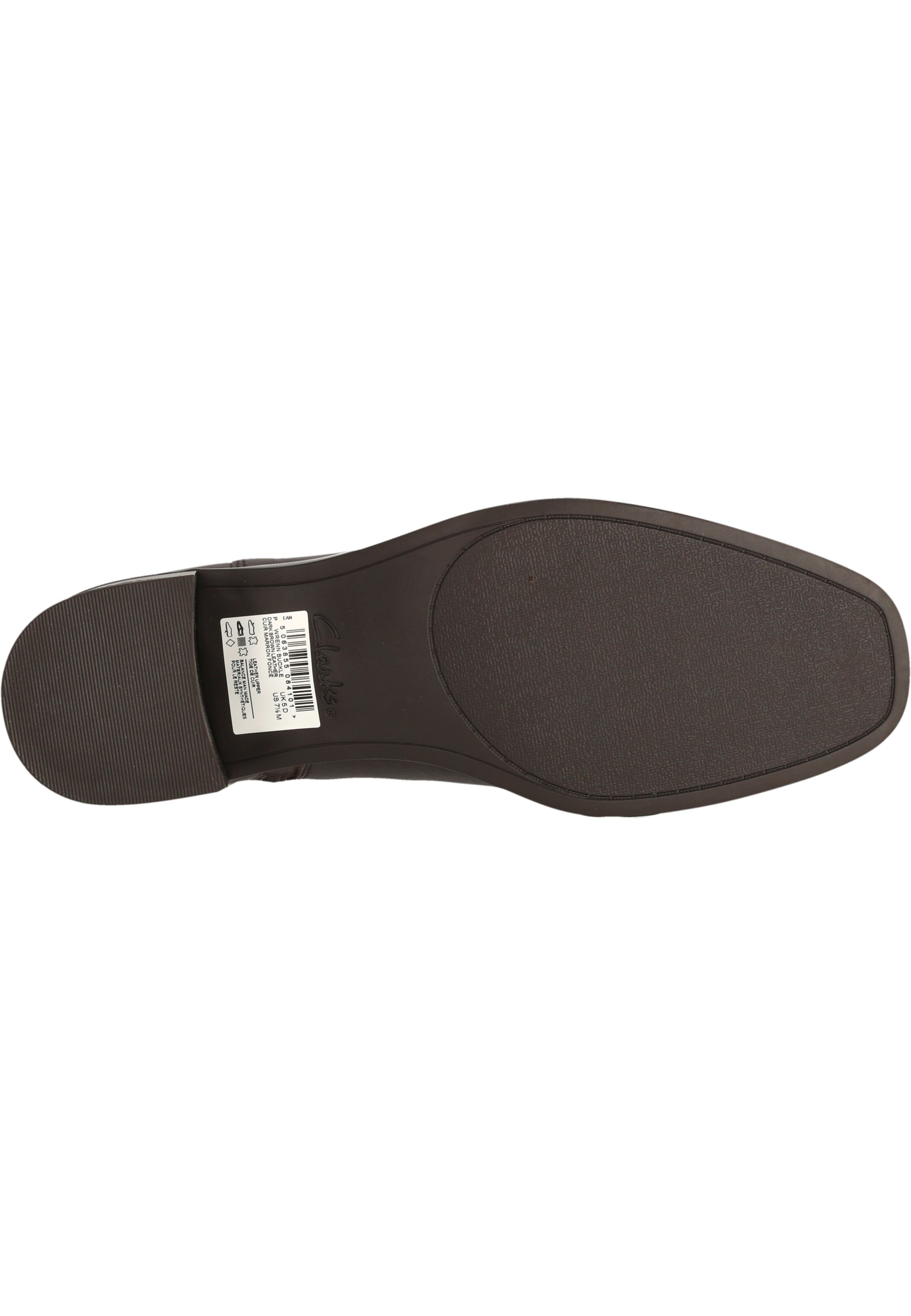 CLARKS Stiefelette 'Wreen Buckle' in Braun