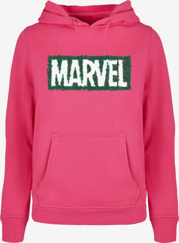 ABSOLUTE CULT Sweatshirt 'Marvel - Holly' in Pink: predná strana