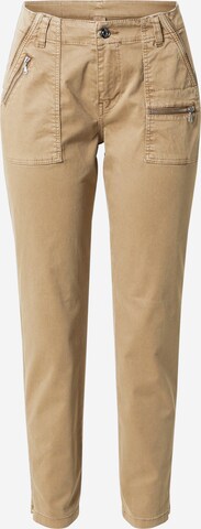 Slimfit Pantaloni 'Rich' di MAC in beige: frontale