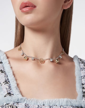 Chaîne Philipp Plein Jewellery en argent : devant