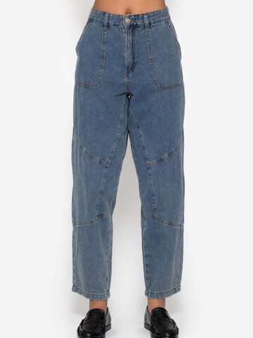 SASSYCLASSY Tapered Jeans in Blue