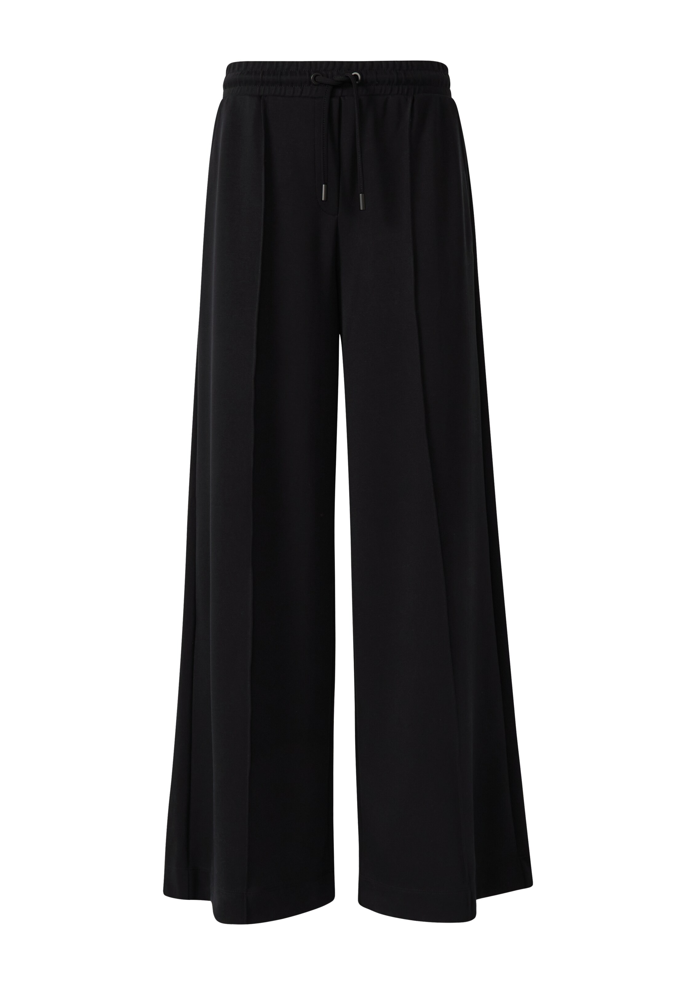 comma casual identity Wide leg Pants in Black: front
